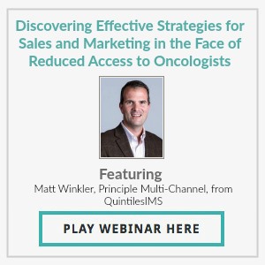 Discovering Effective Strategies for Sales and Marketing in the Face of Reduced Access to Oncologists